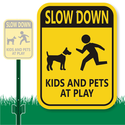 Children Safety Signs - Child Safety Signs