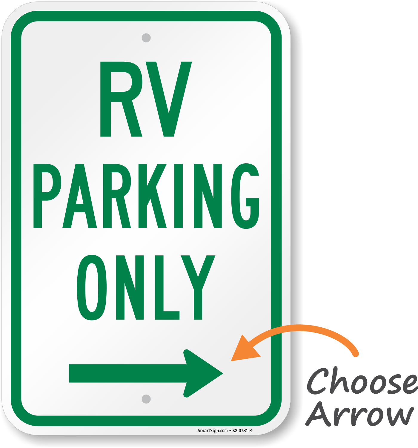 RV Signs Trailer Signs RV & Trailer Parking Signs