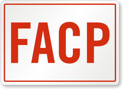 facp sign