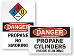 Full Cylinder Signs | Free Shipping from MySafetySign