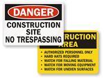 All Construction Signs