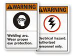 ANSI Warning Signs