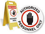 Authorized Personnel - Floor