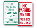 Bilingual Parking Signs
