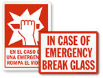 Break Glass In Case Of Emergency