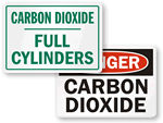 Carbon Dioxide Signs