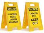 Caution Floor Signs