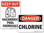Chlorine Signs
