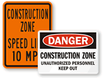 Construction Area Signs