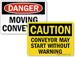Conveyor Warning