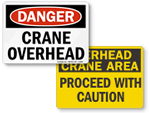 Crane Overhead Signs