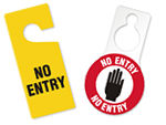 Do Not Enter Door Tags