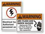 Electrical Hazard Labels