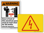 Electrical Utility Warning Signs