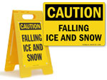 Falling Ice & Snow Signs