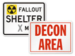 Fallout Shelter Signs