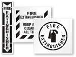 Fire Extinguisher Stencils