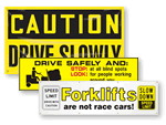 Forklift Safety Banners