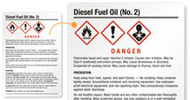 Free Diesel Fuel Oil Labels