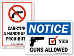 Gun Signs