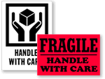 Handle with Care Labels