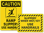 Handrail Signs
