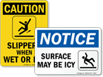 Icy Warning Signs