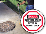 Manhole Cover Signs, Guards & Accessories