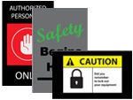 Pre printed Safety Message Mats