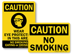 No Smoking Signs 