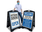 Outdoor Dining Signs
