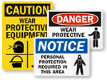 PPE Signs | Personal Protection Signs
