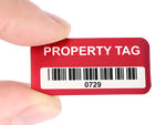 Stock Metal Property ID Tags