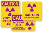 Radiation Area Signs