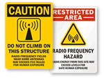 RF Tower Signs