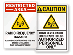 RF Warning Signs