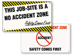 Safety First & Safety Always Sign, SKU: K-0477 - MySafetySign.com