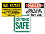 Scaffold Signs