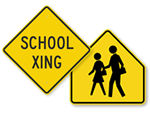 School Crossing Signs