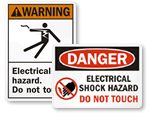 Do Not Touch Signs