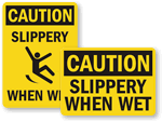 slip and trip warning labels