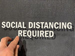 Social Distancing Die Cuts Decals