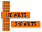 Voltage Labels and Voltage Markers
