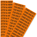  Small Voltage Marker Labels