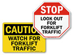 Forklift Warning Signs