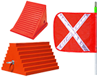 Warning Whips and Wheel Chocks