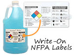 Write On NFPA Labels