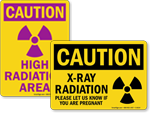Radiation Signs & Labels