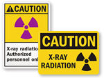 X-Ray Radiation Signs