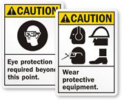 ANSI PPE Signs